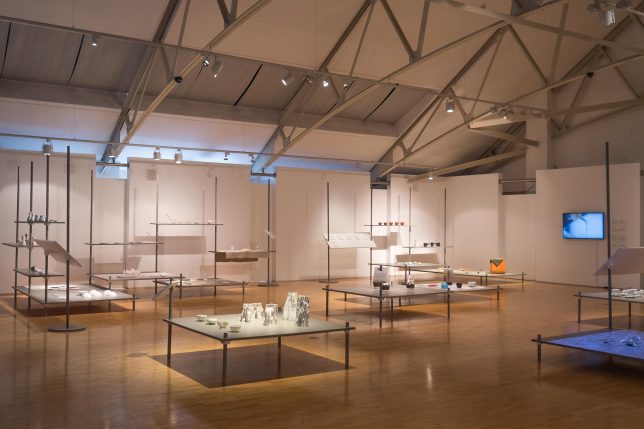 The third venue of the Ceramics and its Dimensions: Shaping the Future exhibition at MCAC in Portadown. (c) Minerva Juolahti