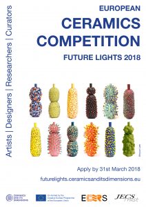 European Ceramics Competition - Future Lights 2018 - Poster